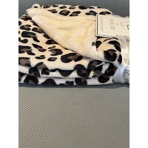 Rachel Zoe | Other | Rachel Zoe Baby Blanket Leopard Print Reversible ...